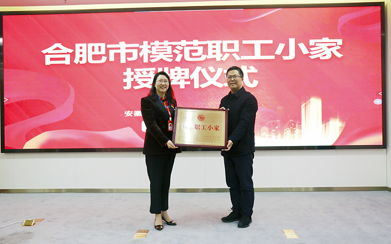 元琛科技榮獲合肥市“模范職工小家”榮譽(yù)稱號